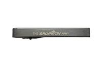 Tie Bar TSA Engraved Matte Black