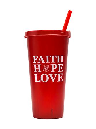 TUMBLER W LID 26 OZ FHL RED