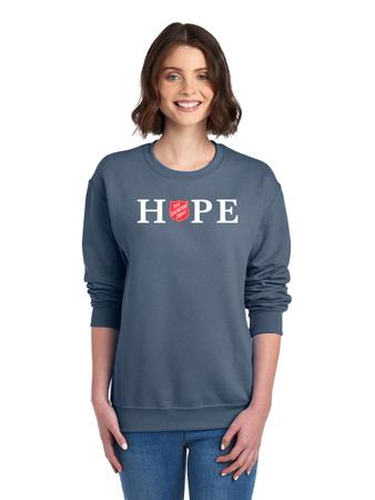 SWEATSHIRT HOPE DENIM BLUE