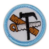 Badge Gg Work Wood Pk25 (Item #CPBGGWOOD)