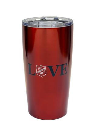 Tumbler 18oz Red Love