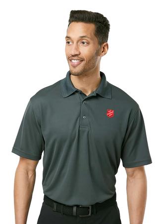Polo Men Mini Mesh Carbon