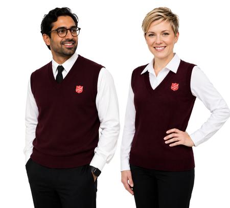 Vest Unisex Maroon
