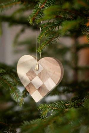 Ornament Wooden Heart