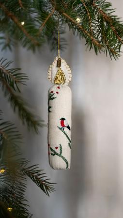 Candle Ornament - Bird