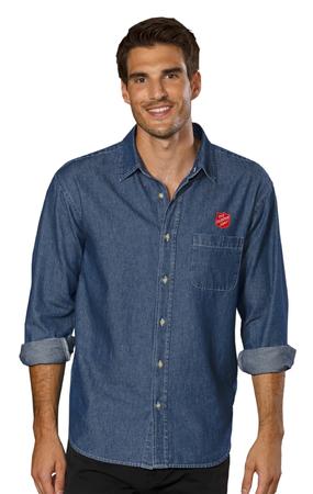 Shirt Dark Denim Men