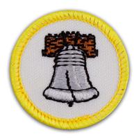 Badge Sb Patriotism Pk25 (Item #CPBGSPATR)