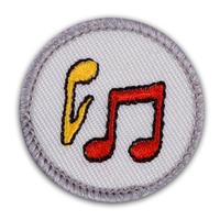 Badge Sb Singing Pk25 (Item #CPBGSSING)