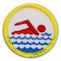 Badge Sb Swimmer  25 (Item #CPBGSSWIM)