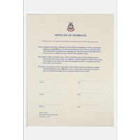Articles of Marriage