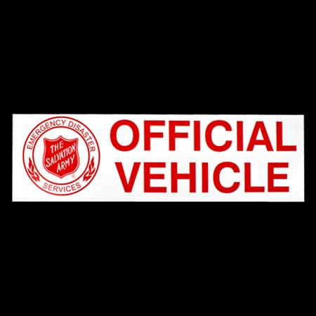 EDS Official Vehicle Magnet 6x20 Set Of 2