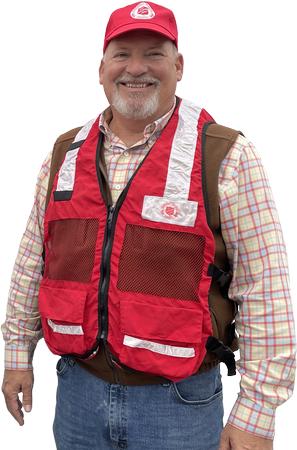 EDS Red Vest P600018sa  Reg