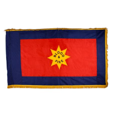 SA Flags Nylon Fringe