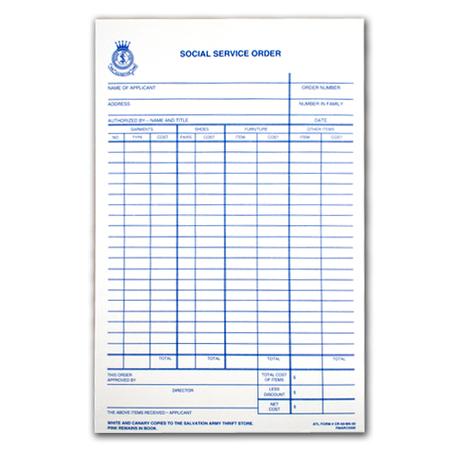 Ms50 Welfare Serv Ord Book Of 50