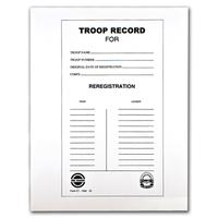 Girl Guard & Sunbeam Troop Record