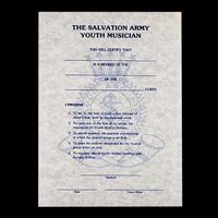 Youth Musician Member Certificate