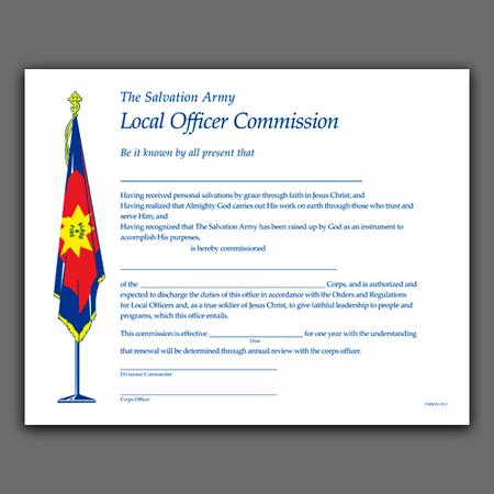 Local Officer Commission Pk25