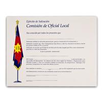 Local Officer Commission In Spanish