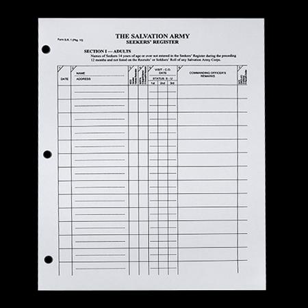 Seekers Register I Pk 10