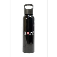 Bottle Black Aluminum w/Hope