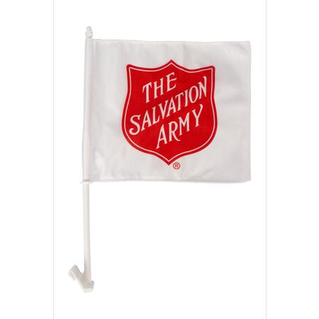 Car Flag with Shield