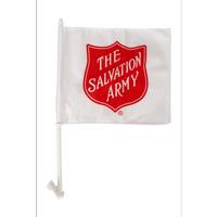 Car Flag with Shield