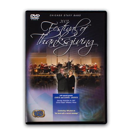 DVD Chicago Staff Band Thanksgiving Festival