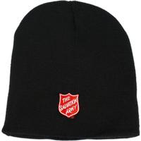 Knit Beanie with Shield