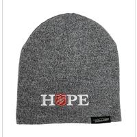 Beanie with Hope Heather Gray