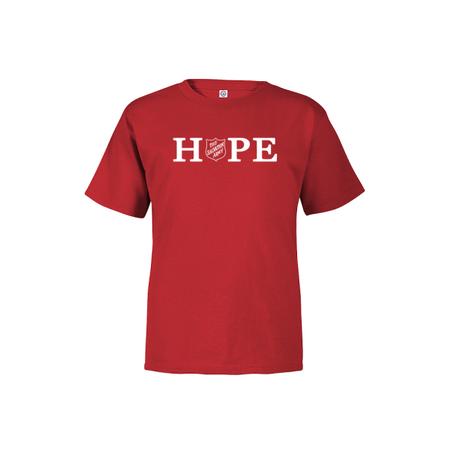 Youth Hope T-Shirt Red