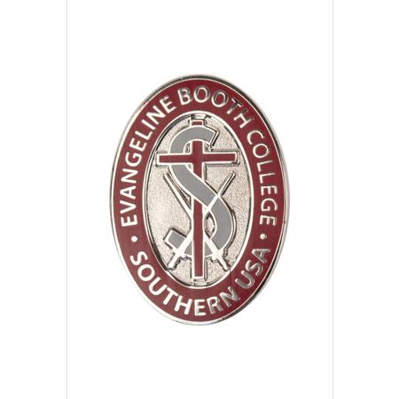 Brooch EBC Logo - Burgundy