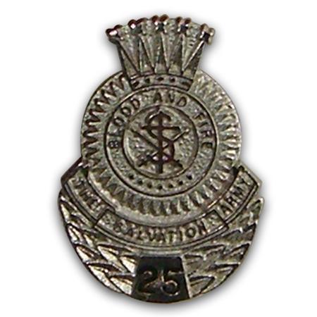 Pin Employee Recogn 25 Yr Silver