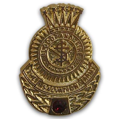 Pin Employee Recog 40yr Ruby