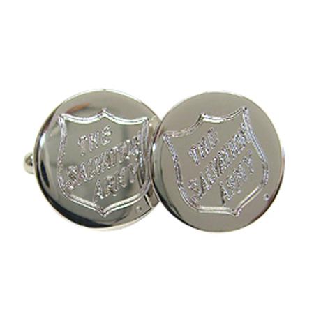 Cufflinks Sterling Shield