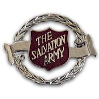 Wreath Pin Silver Shield