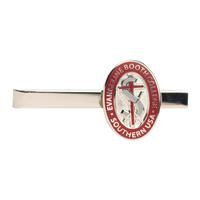 Tie Bar Silver EBC Logo Burgundy