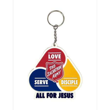 Keychain 3D All for Jesus