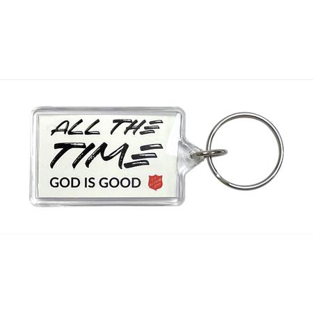 Key Chain God is Good Double Sided