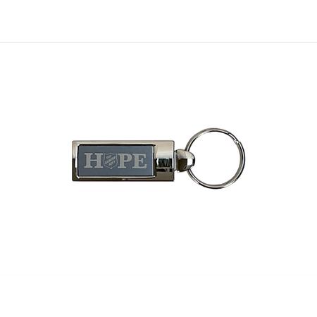 Keychain Laser Engraved Metal Hope