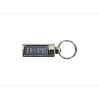 Keychain Laser Engraved Metal Hope