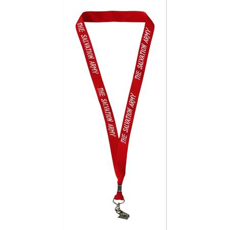 Lanyard New Red TSA with Clip