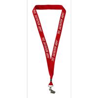 Lanyard New Red TSA with Clip