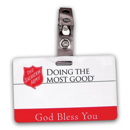 Name Badge With Clip DTMG