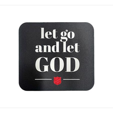 Mouse Pad Let Go Let God