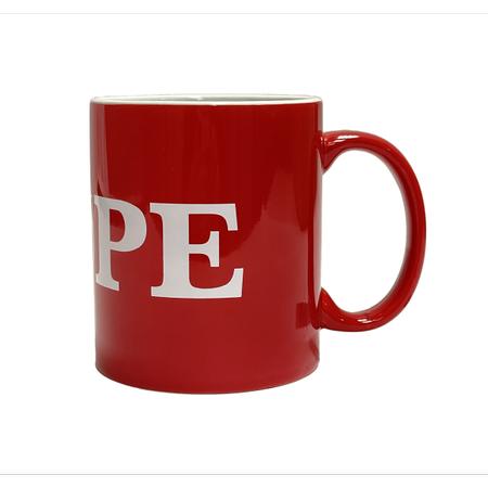 Mug Red with Hope Logo 10oz.