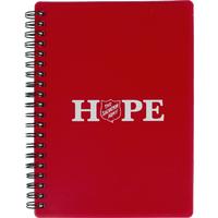 Small Red Notebook with Hope Logo