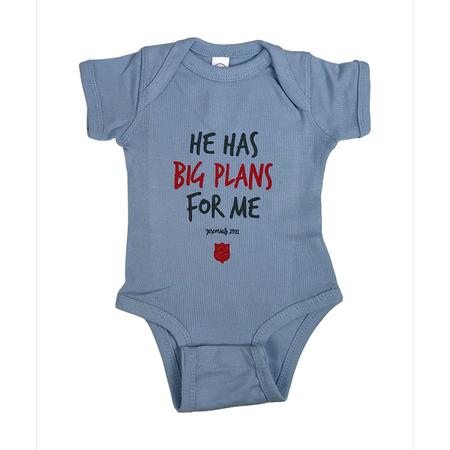  ONESIE LIGHT BLUE BIG PLANS