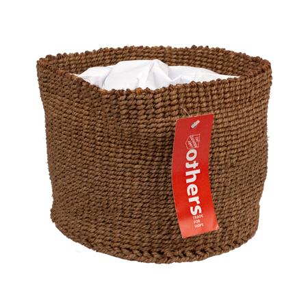 Others Sisal Basket Brown