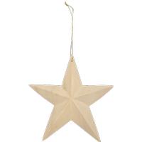 Ornament Wooden Star