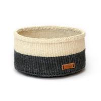 Others Sisal Basket Black Large